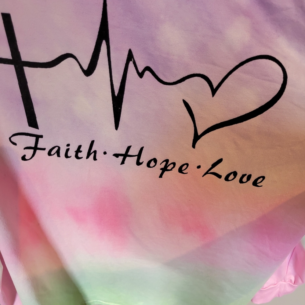 WOMAN'S FAITH HOPE LOVE TSHIRT